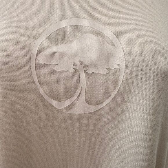 Arbor ~ Ivory pullover hoodie ~ longer length ~ Bamboo/Cotton blend ~ size M - Picture 3 of 11